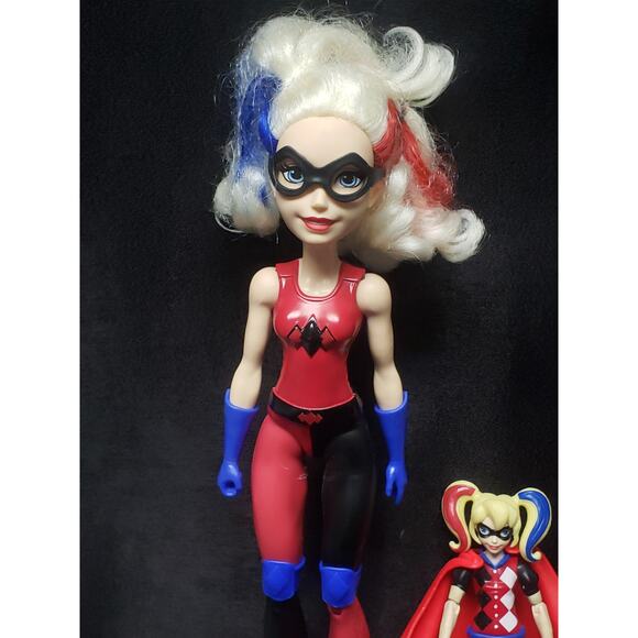 Mattel DC Comics Action Figures Harley Quinn Superman Supergirl Large & Mini - Picture 3 of 12